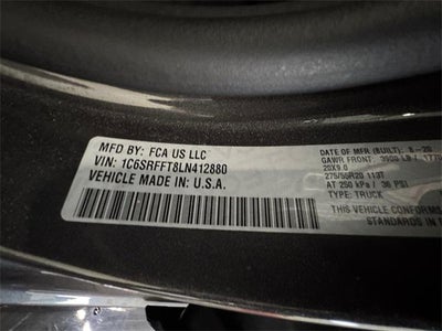 2020 RAM 1500 Big Horn/Lone Star