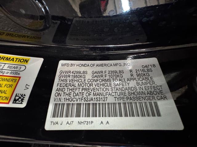 2018 Honda Accord EX-L