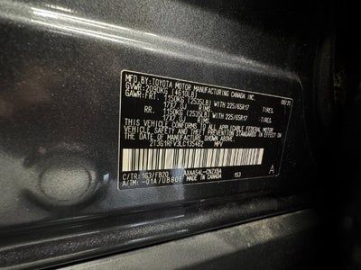 2020 Toyota RAV4 LE