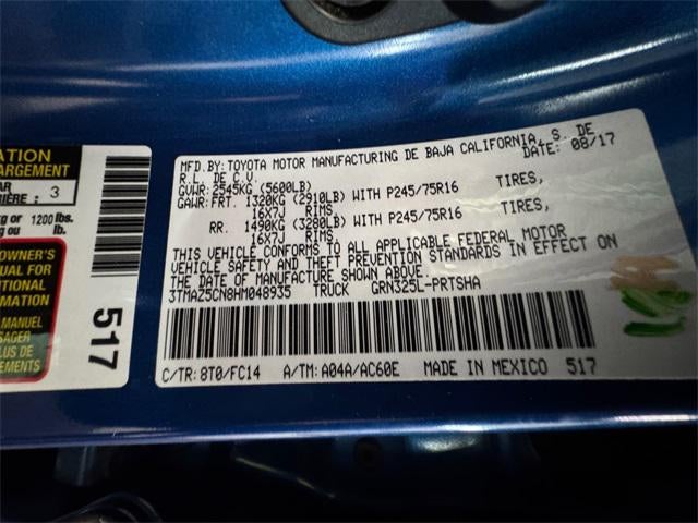 2017 Toyota Tacoma SR5 V6