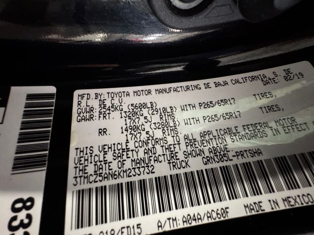 2019 Toyota Tacoma TRD Sport V6