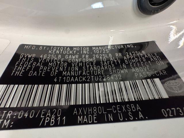 2026 Toyota Camry SE