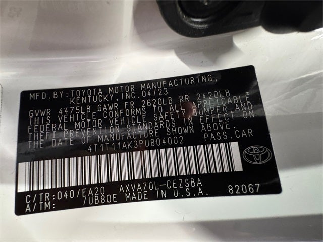 2023 Toyota Camry SE