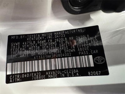 2023 Toyota Camry SE