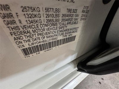 2020 Acura MDX Advance SH-AWD