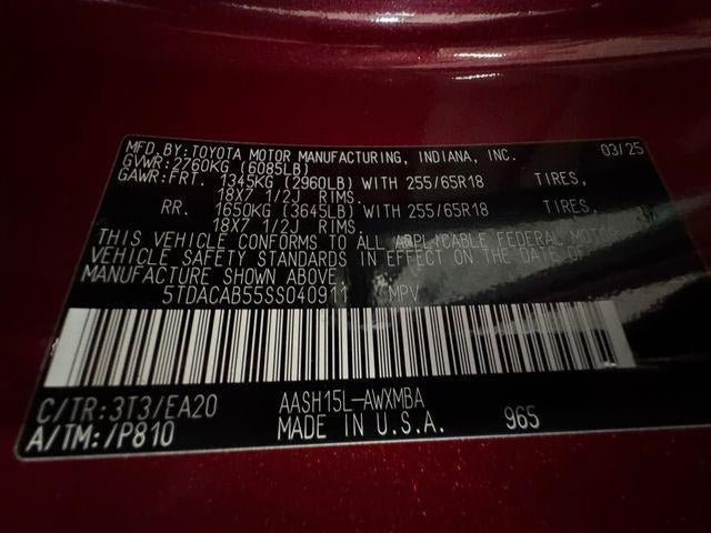 2025 Toyota Grand Highlander Hybrid XLE