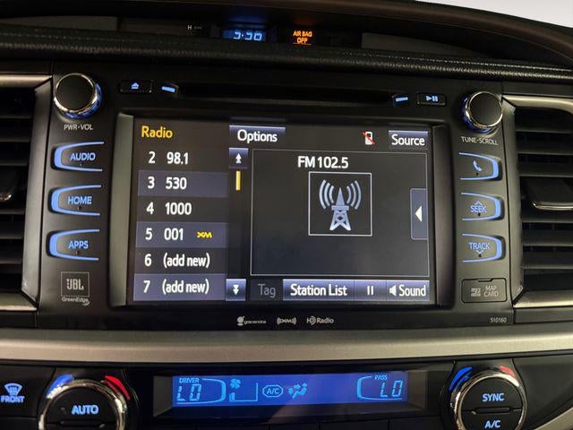 2016 Toyota Highlander Hybrid Limited Platinum
