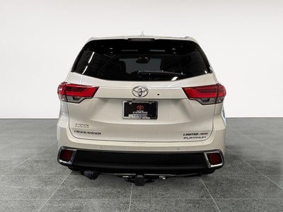 2019 Toyota Highlander Limited Platinum