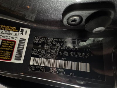 2025 Toyota Sienna XLE 7 Passenger