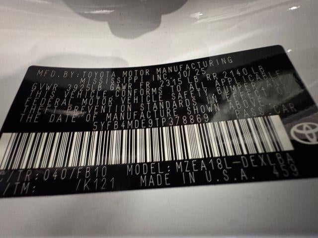 2026 Toyota Corolla LE