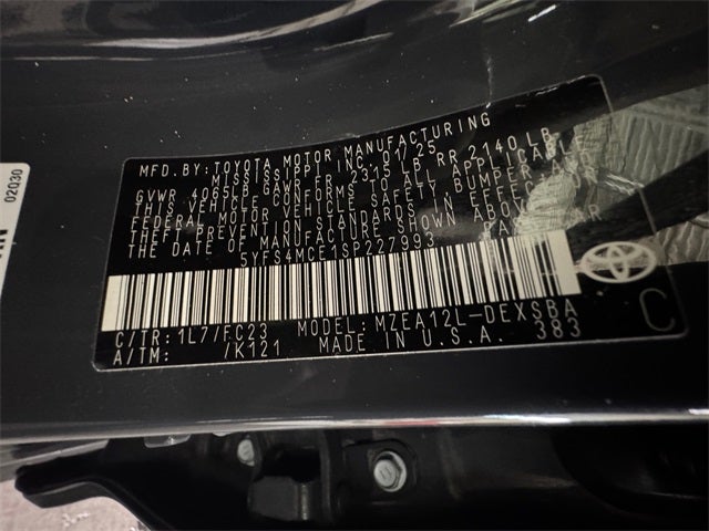 2025 Toyota Corolla SE