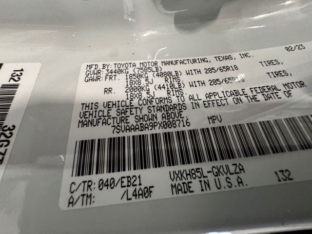 2023 Toyota Sequoia TRD Pro