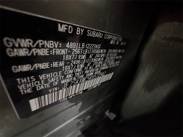 2019 Subaru Forester Touring