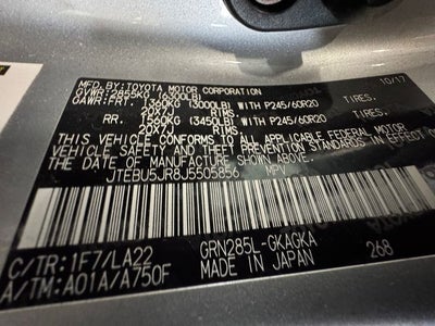 2018 Toyota 4Runner Limited