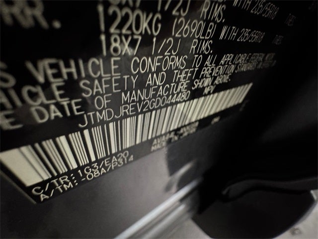 2016 Toyota RAV4 Hybrid Limited