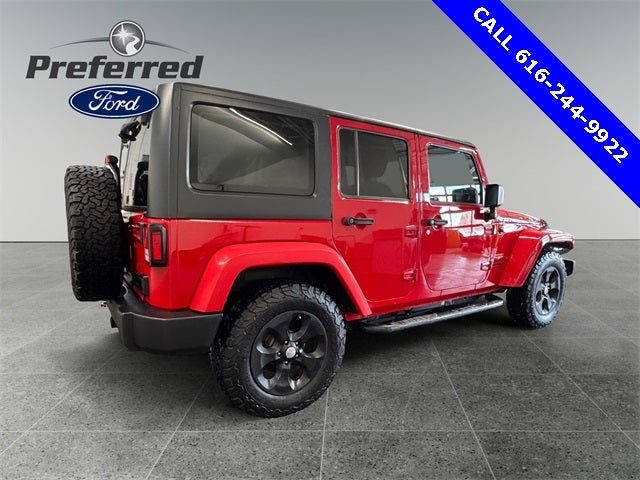 2013 Jeep Wrangler Unlimited Sahara 3.6 Liter V6 4D 4WD Automatic