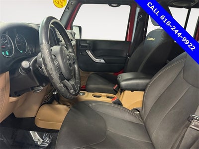 2013 Jeep Wrangler Unlimited Sahara 3.6 Liter V6 4D 4WD Automatic