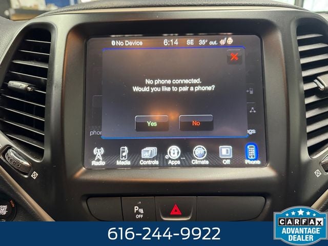 2018 Jeep Cherokee Limited 2.4 Liter 4WD