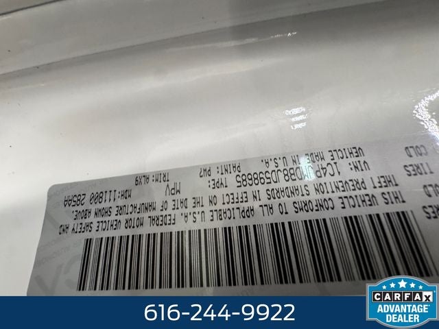 2018 Jeep Cherokee Limited 2.4 Liter 4WD