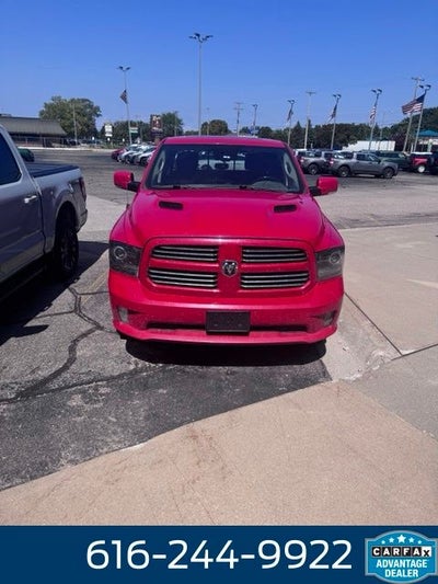 2014 RAM 1500 Sport 5.7 Liter V8 Hemi Crew Cab 4WD