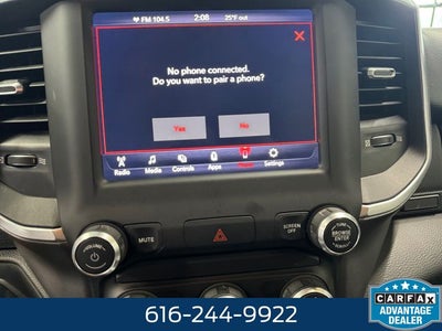 2019 RAM 1500 Big Horn/Lone Star 5.7 Liter V8 Hemi Crew Cab 4WD