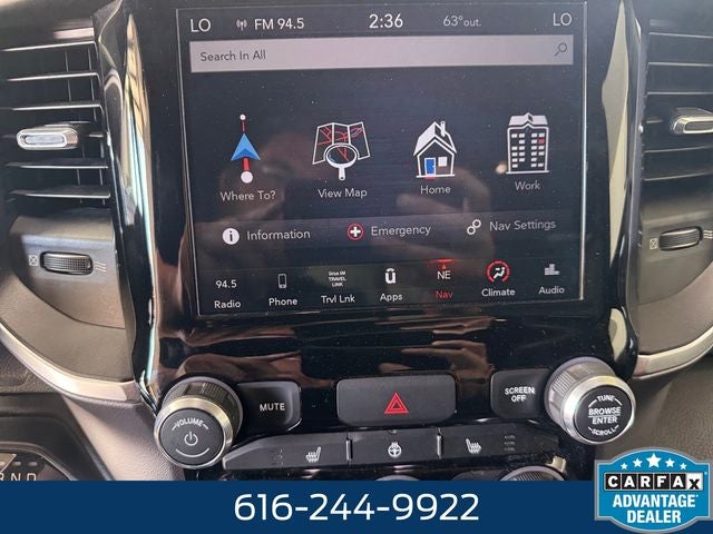 2019 RAM 1500 Big Horn/Lone Star 5.7 Liter V8 Hemi Crew Cab 4WD