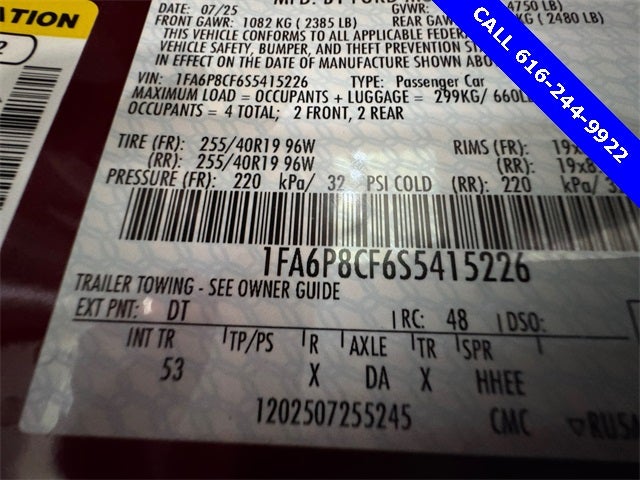 2025 Ford Mustang GT Premium