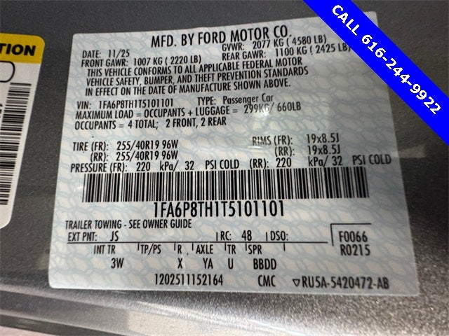 2026 Ford Mustang EcoBoost Premium