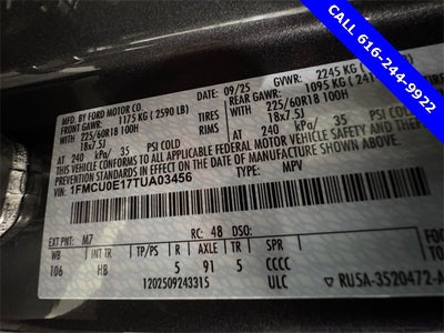 2026 Ford Escape Plug-In Hybrid Base