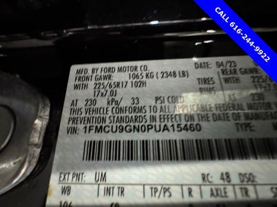 2023 Ford Escape Active 1.5 Liter EcoBoost AWD