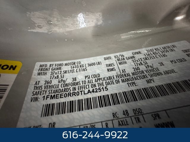 2026 Ford Bronco Raptor