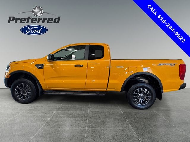 2021 Ford Ranger XLT 2.3 Liter EcoBoost Turbocharged Super Cab 4WD