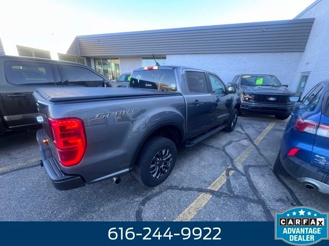 2022 Ford Ranger XLT 2.3 Liter EcoBoost Turbocharged Crew Cab 4WD