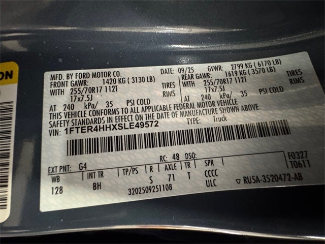 2025 Ford Ranger XLT