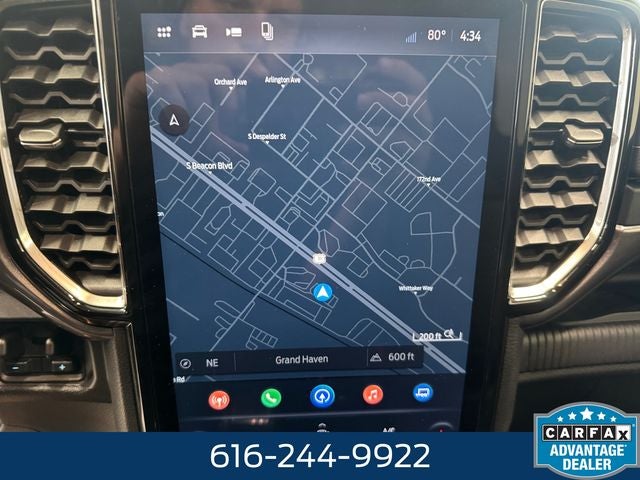 2025 Ford Ranger Lariat 2.7 Liter V6 EcoBoost Crew Cab 4WD