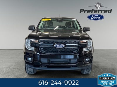 2024 Ford Ranger XL 2.3 Liter EcoBoost Turbocharged Crew Cab 4WD