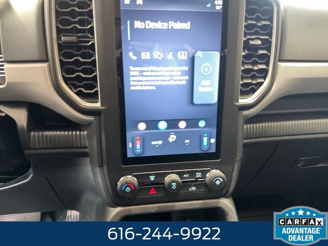 2024 Ford Ranger XL 2.3 Liter EcoBoost Turbocharged Crew Cab 4WD