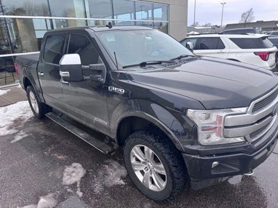 2018 Ford F-150 Platinum 3.0 Liter V6 Power Stroke Turbo Diesel SuperCrew 4