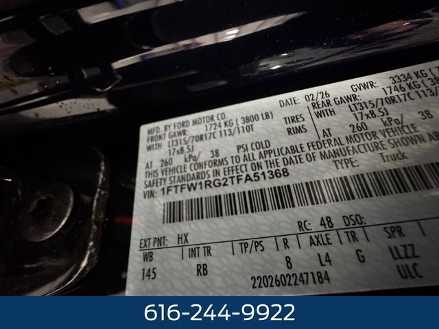 2026 Ford F-150 Raptor