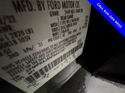 2023 Ford Edge SEL 2.0 Liter EcoBoost AWD Leather Seating