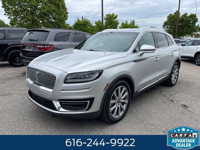 2019 Lincoln Nautilus Select 2.0 Liter Turbocharged AWD