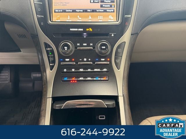 2018 Lincoln MKX Reserve 2.7 Liter V6 AWD
