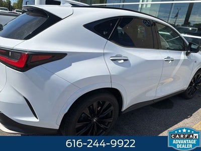 2022 Lexus NX 350 F SPORT Handling 2.4 Liter AWD