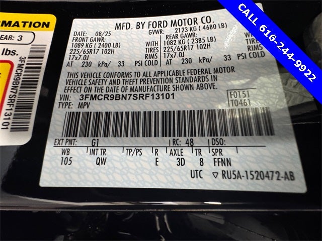 2025 Ford Bronco Sport Big Bend