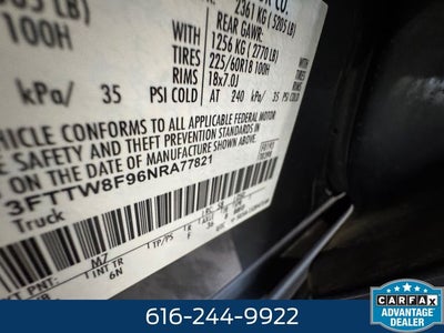 2022 Ford Maverick Lariat 2.0 Liter EcoBoost Turbocharged Crew Cab AWD