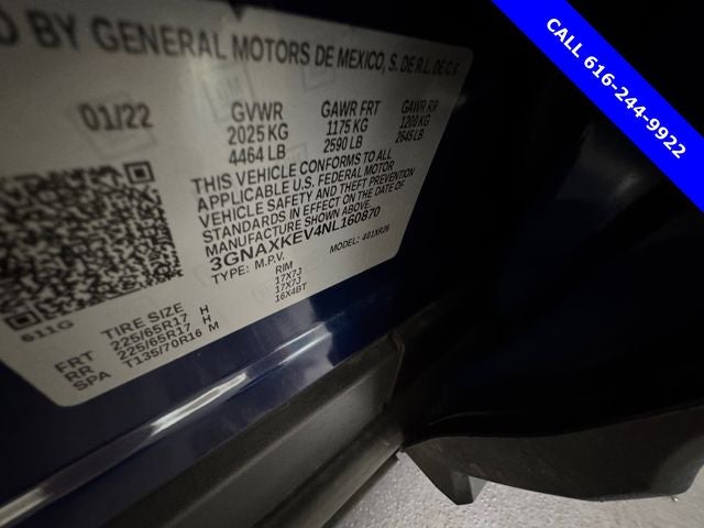 2022 Chevrolet Equinox LT 1.5 Liter FWD