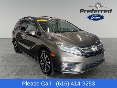 2018 Honda Odyssey Elite 3.5 Liter V6 8 Passenger 3rd Row Seating
