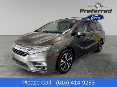 2018 Honda Odyssey Elite 3.5 Liter V6 8 Passenger 3rd Row Seating