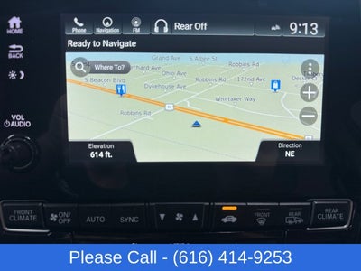 2018 Honda Odyssey Elite 3.5 Liter V6 8 Passenger 3rd Row Seating
