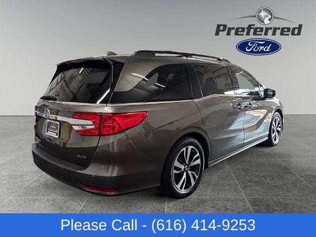 2018 Honda Odyssey Elite 3.5 Liter V6 8 Passenger 3rd Row Seating